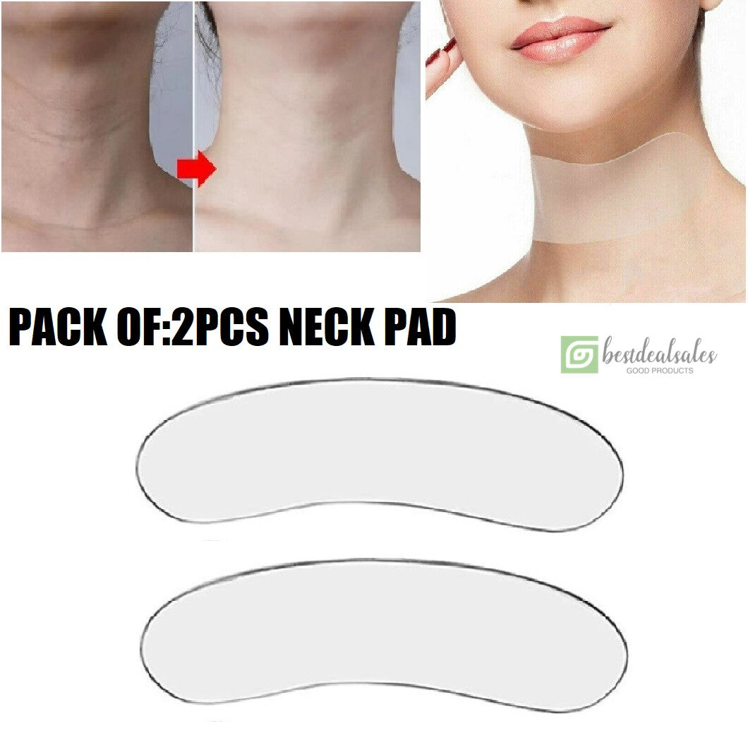 Reusable Anti-Wrinkle Chest and Neck Silicone Pads Set - Anti-Aging Skin Care