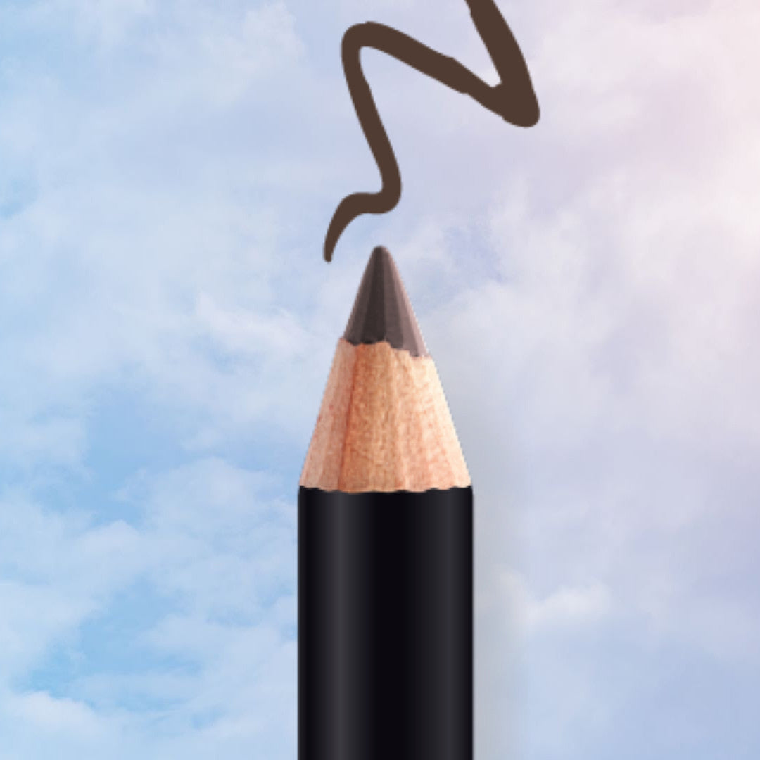 Waterproof Eyebrow Pencil with Brush - Long-Lasting, Smudge-Proof Makeup
