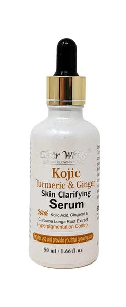 Kojic Turmeric & Ginger Skin Clarifying Serum - Brightening & Spot Reducer, 1.7 oz