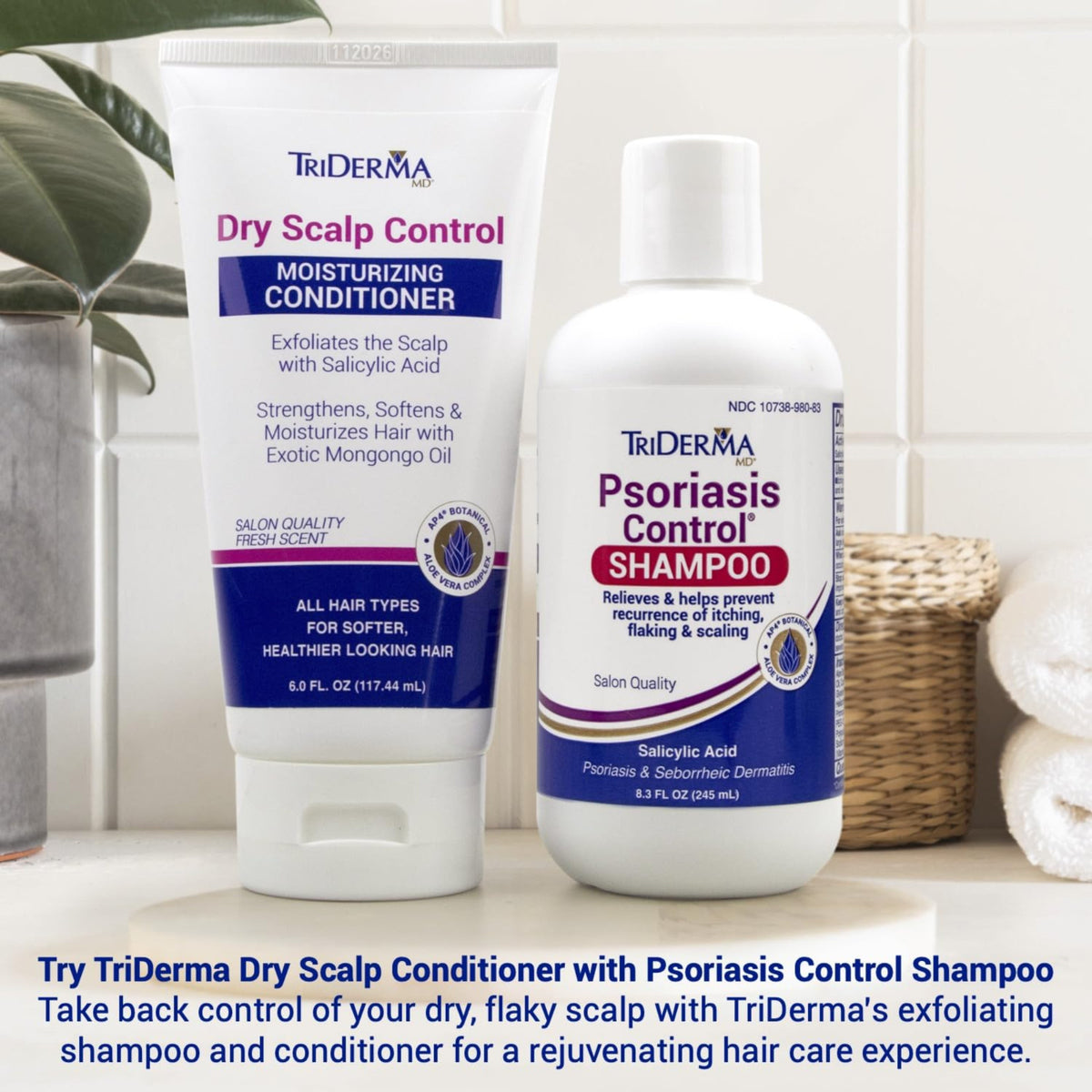 Triderma_Psoriasis Control Shampoo & Dry Scalp Conditioner Hair Care
