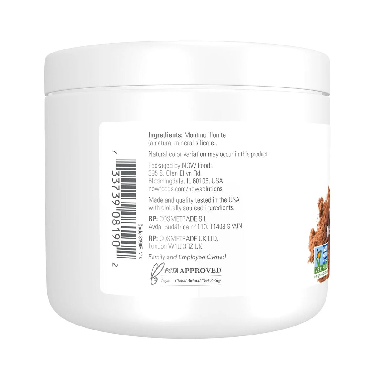 Red Clay Face Mask for Sensitive Skin - Natural Detox & Pore Cleanser, 6 oz