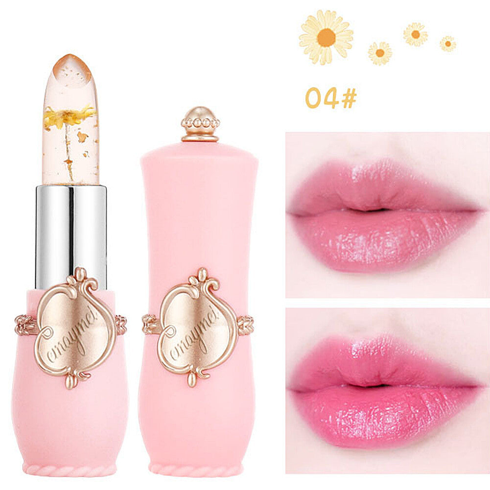 Color Changing Lipstick with Floral Fragrance - Waterproof & Long-Lasting