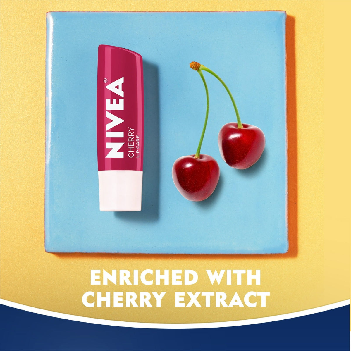 Hydrating Cherry Lip Balm for Moisturized Lips - 0.17 Oz