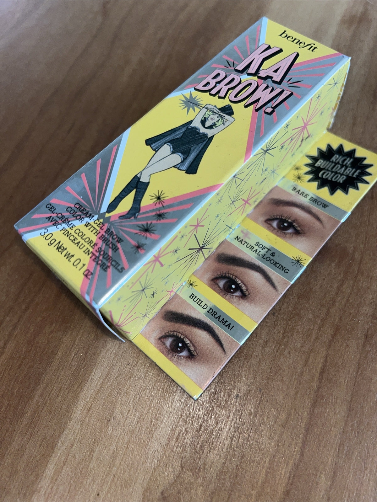 Full Size Brow Pencil - Shade #6 Eye Makeup, Waterproof & Long-lasting