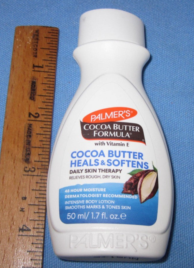 a Box of 36 Trial Size 1.7oz. Bottles Palmer's Cocoa Butter Formula