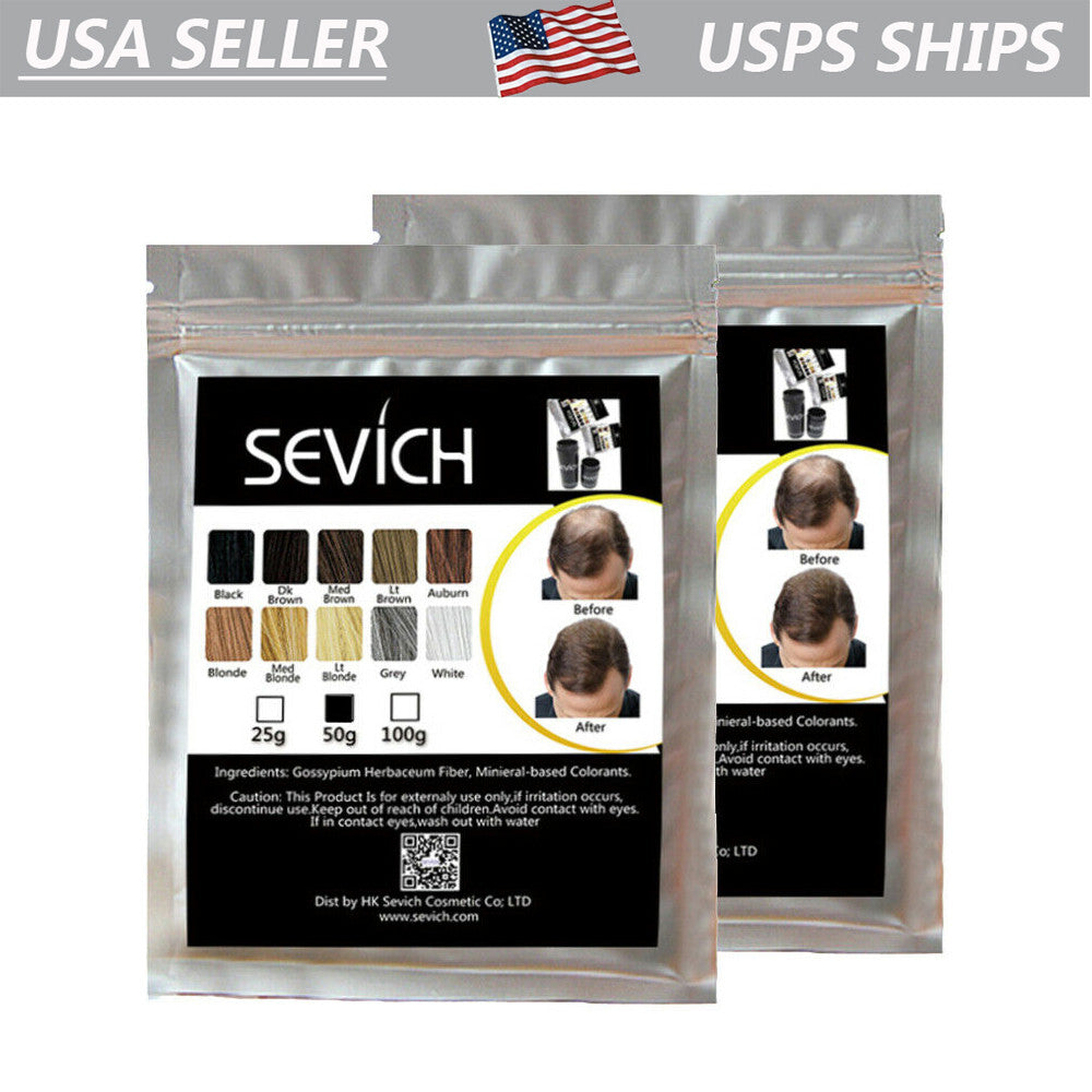 Hair Building Fibers 50g Refill - Multiple Colors