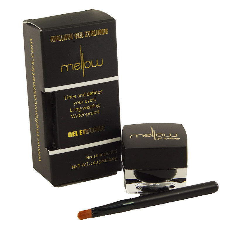 Gel Eyeliner Black Long Lasting Waterproof Cream Makeup 0.13 oz