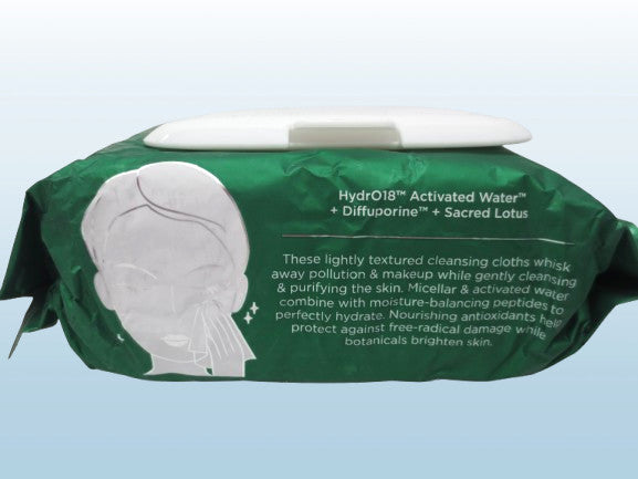 HydroPeptide Hydroactive Cleanse Micellar Facial Cloths - 30 Treatments