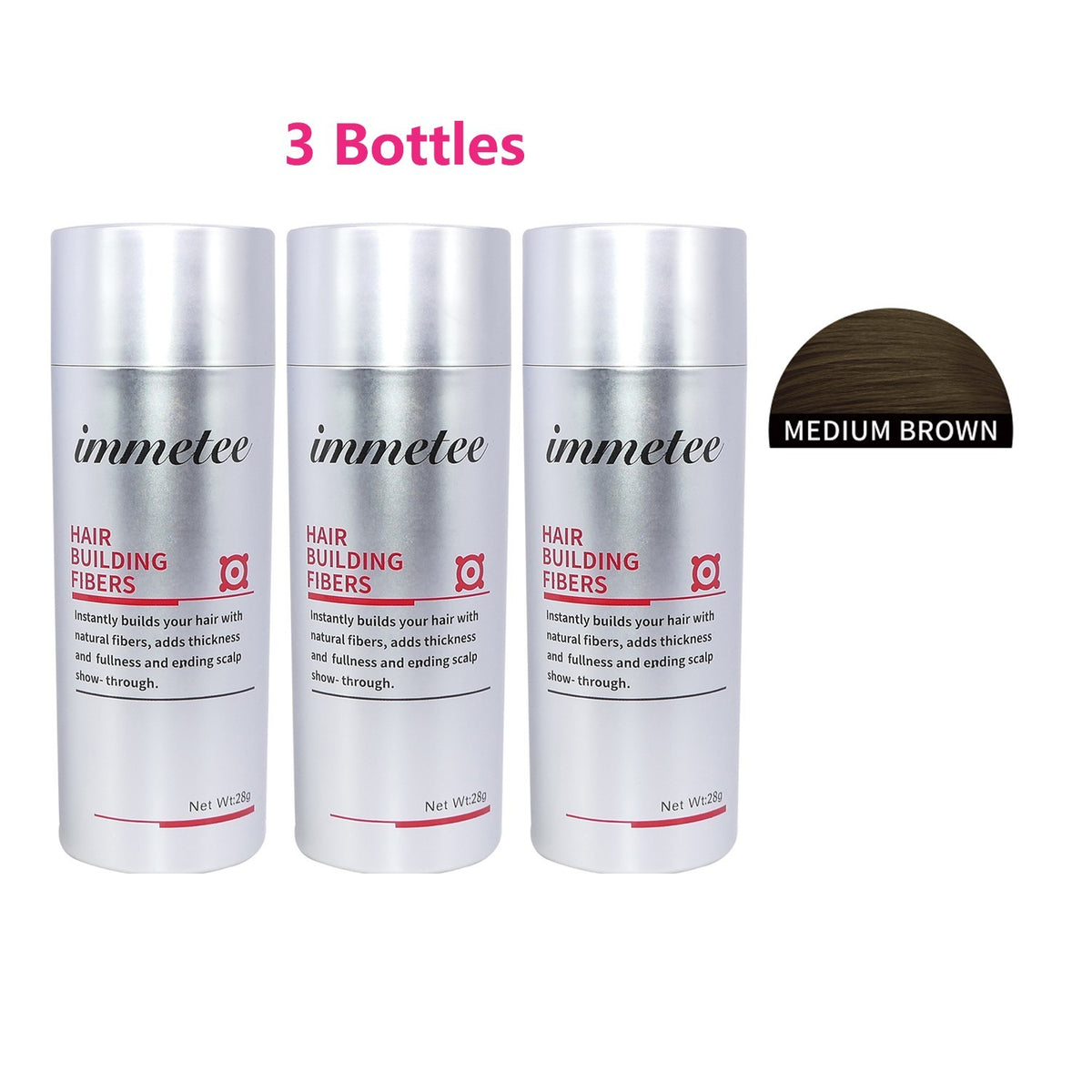 Hair Building Fibers Keratin Powder 28g