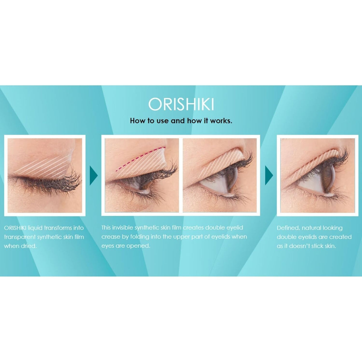 Double Eyelid Film for Natural Looking Creases - Transparent & Flexible