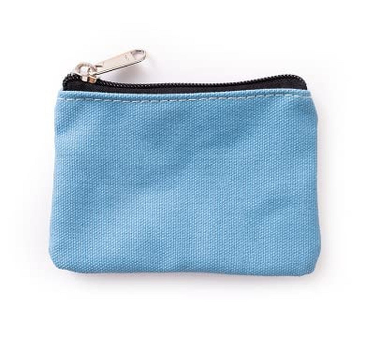 Small Canvas Makeup Bags Set - 6 Color Cosmetic Organizer Pouches