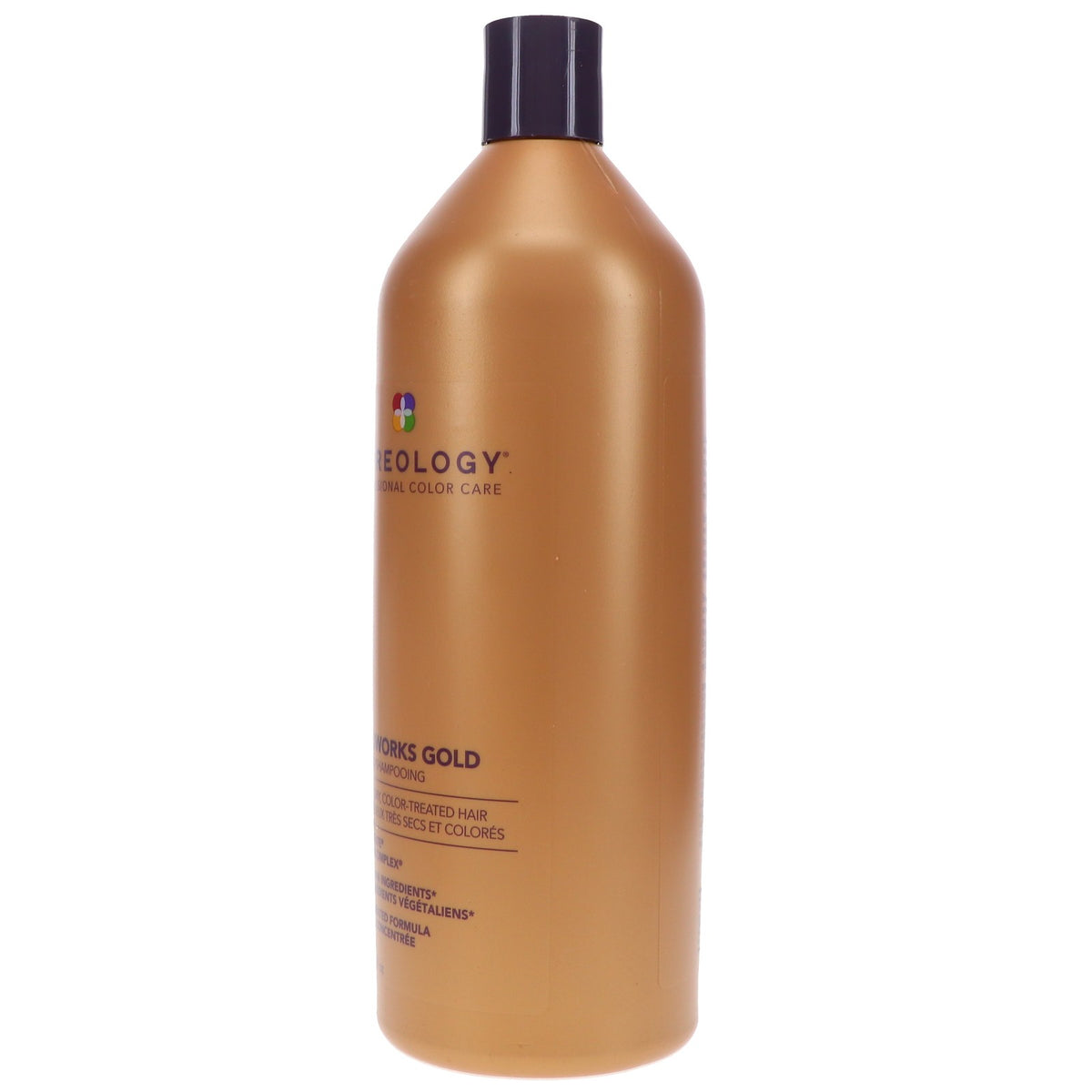 Pureology Nanoworks Gold Shampoo - Sulfate-Free, Color Protecting, 33.8 oz