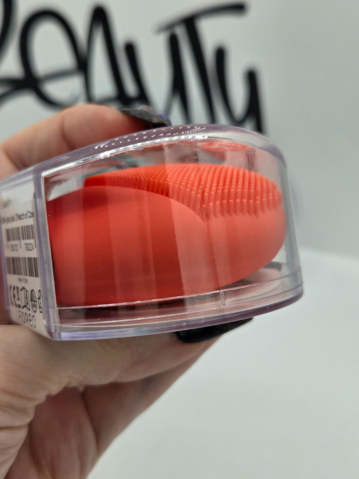 Silicone Facial Cleansing Brush with T-Sonic Pulsations - Multiple Colors