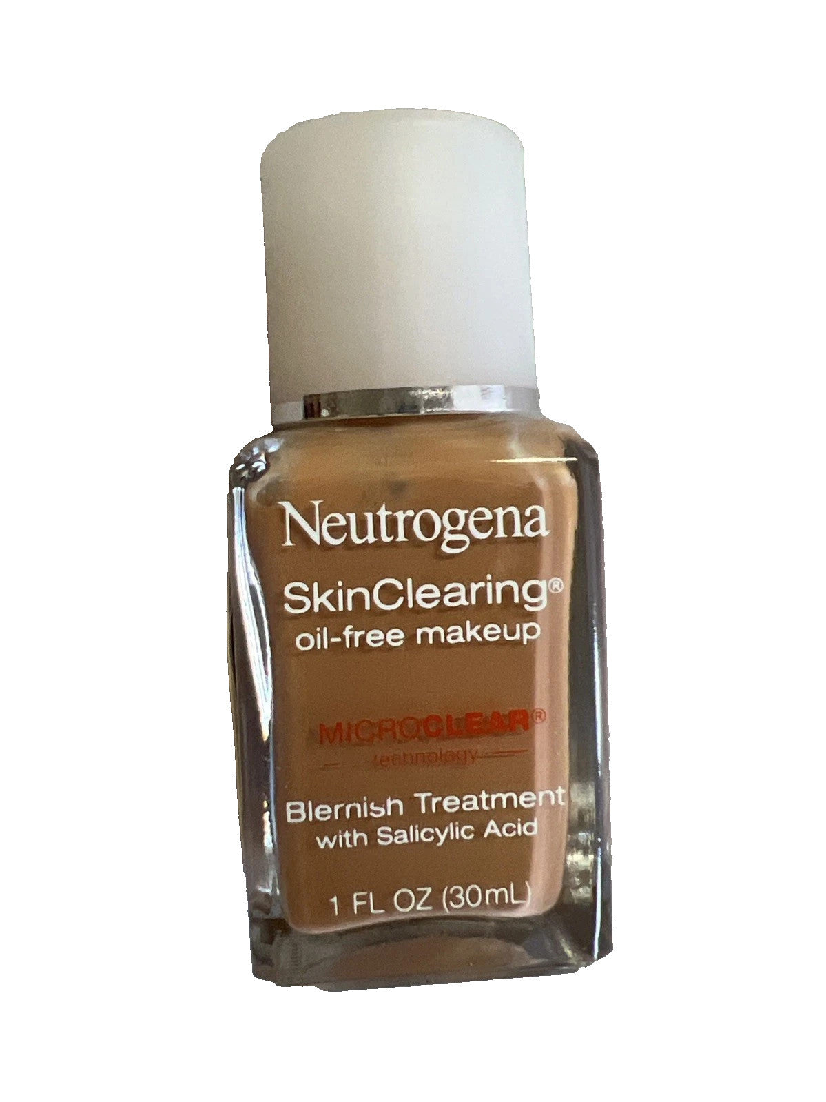 Neutrogena Skin Clearing Oil-Free Makeup Microclear Tan 120 1 oz
