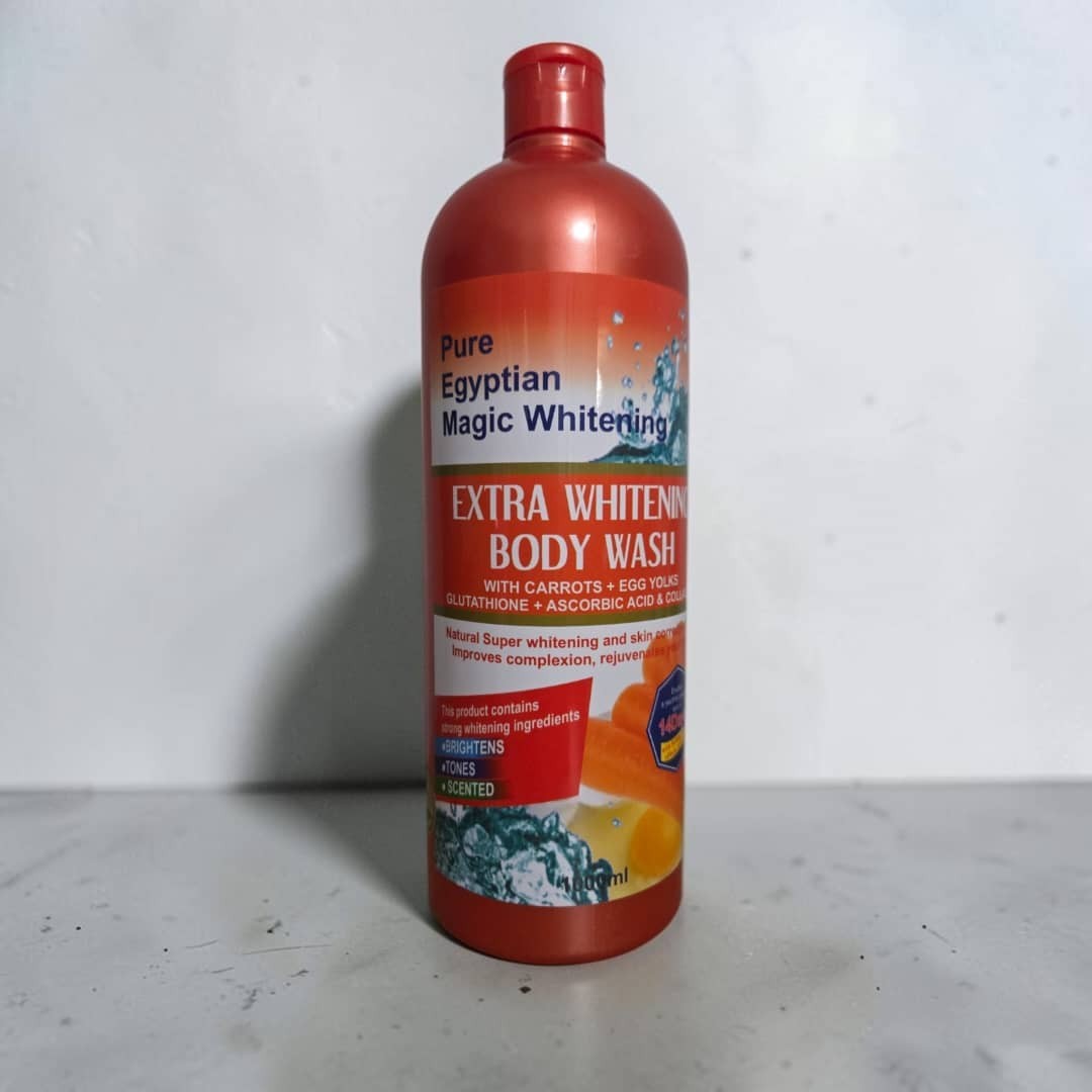 Whitening Shower Gel with Carrot & Egg Yolks - 1000ml Extra Brightening