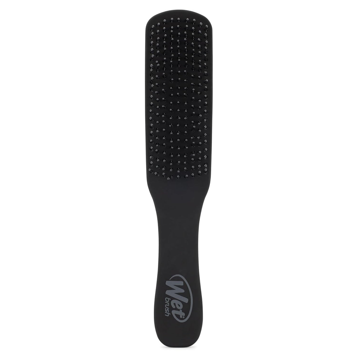 Men's Ergonomic Black Hair Detangler - Scalp Massage & Healthy Hair