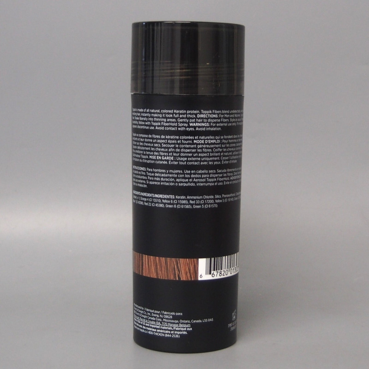 Toppik Medium Brown Hair Building Fibers - 55g