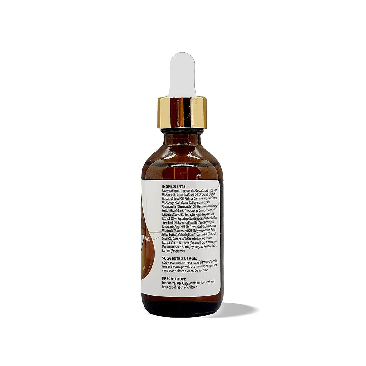 Collagen Hair Growth Drops with Biotin and Keratin, 2 Fl Oz, Follicle