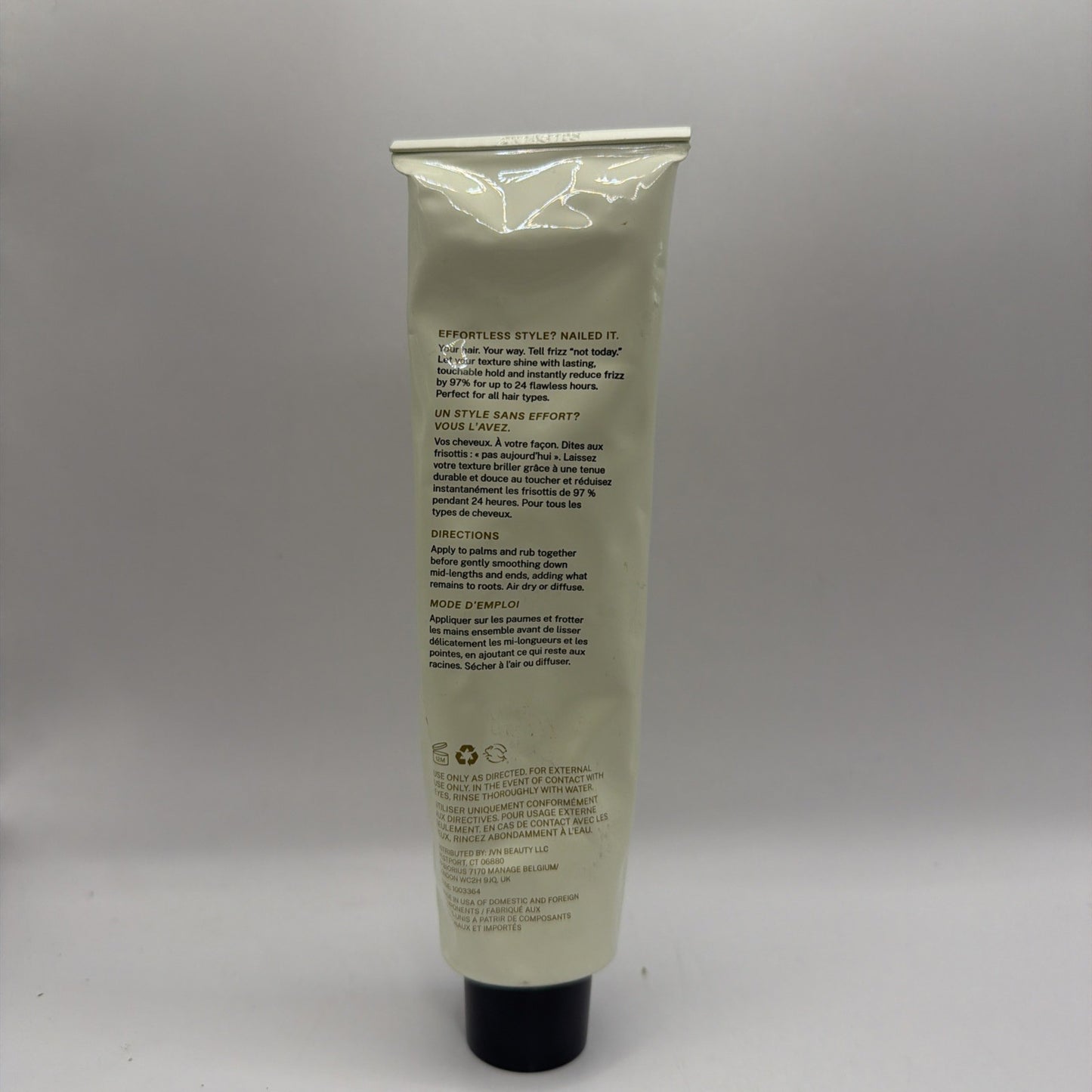 JVN Complete Air Dry Hair Cream 5oz Full Size - Nourishing Leave-In