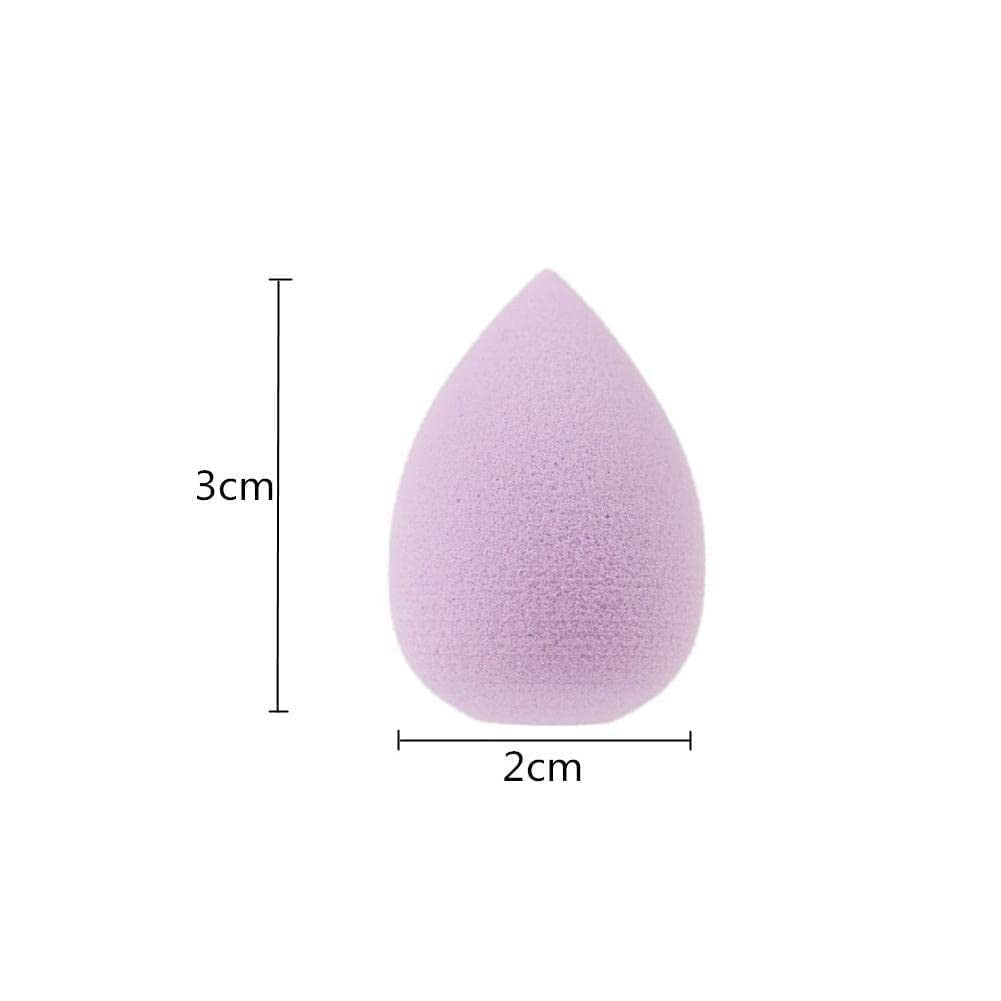 Mini Makeup Sponge Set - 12 Multi-Colored Latex-Free Blenders for Face & Eye Makeup
