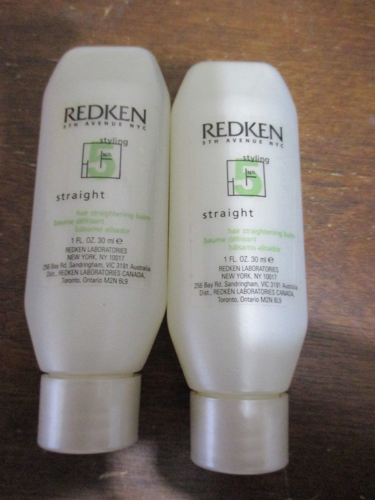 REDKEN 05 STRAIGHT Straightening Balm 1 oz - 2 Pack