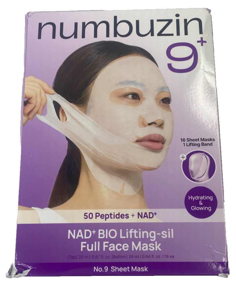 NAD Bio Lifting Sheet Mask - 16 Count Full Coverage