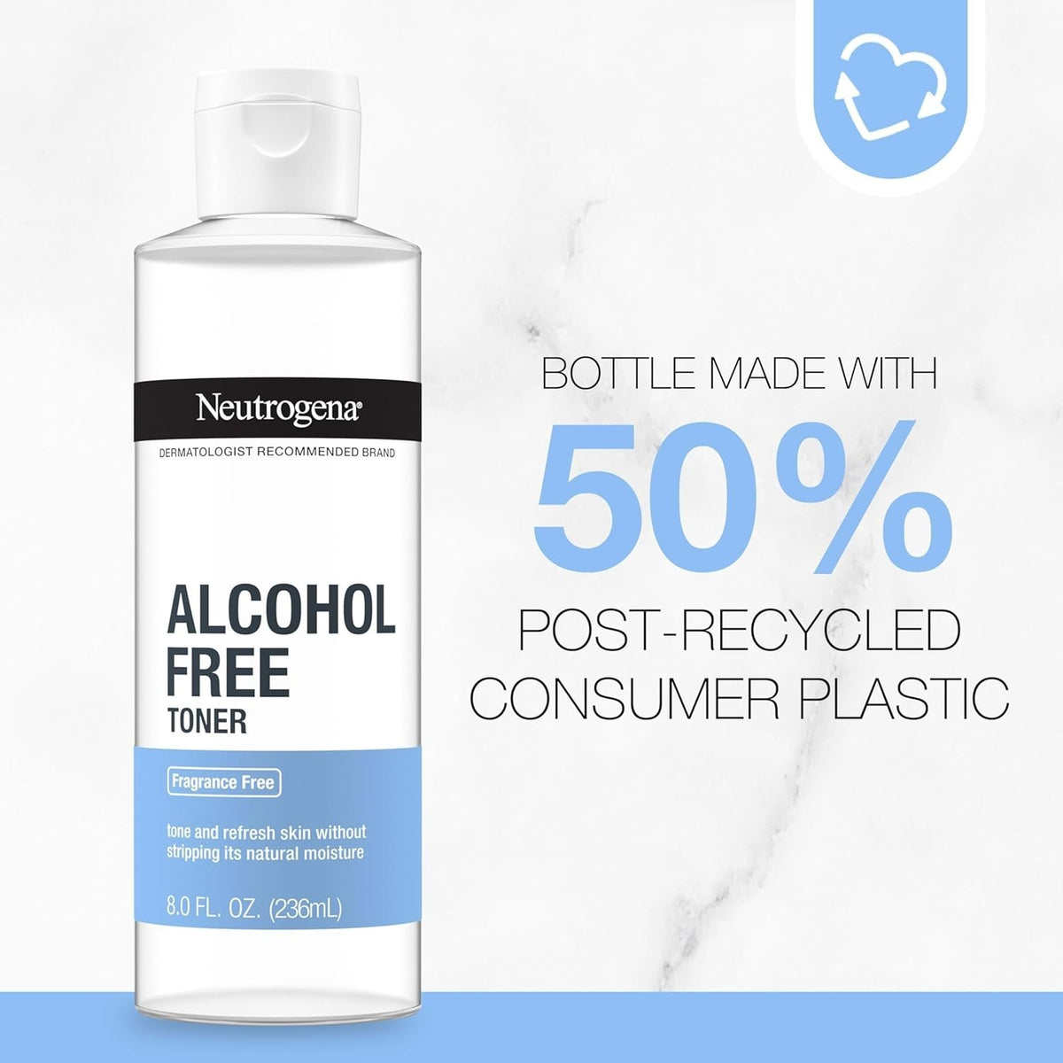 Alcohol-Free Facial Toner for Sensitive Skin - 8 fl oz Hypoallergenic