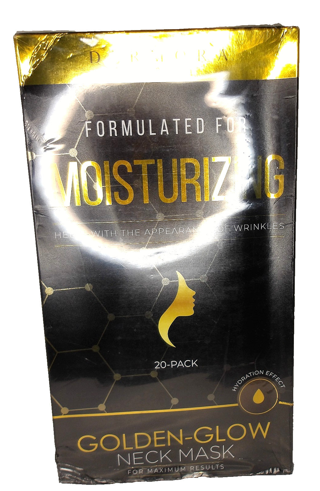 Golden Glow Neck Mask - 20 Pack