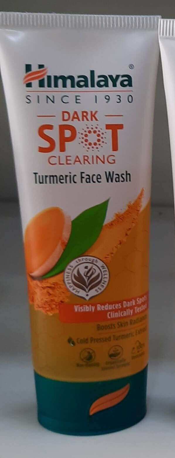 Himalaya Dark Spot Clearing Face Wash with Turmeric - 3 Pack 100ml