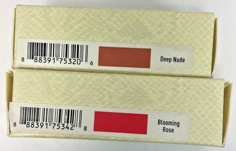 Hydrating Lipstick Twin Pack - Satin & Deep Nude, Blooming Rose Colors