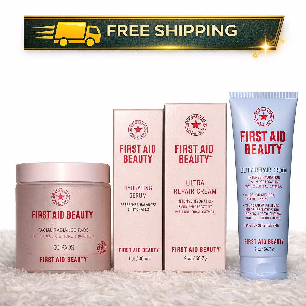 Acne Treatment Set with Pads, Lotion, Cleanser & Mist - Clear Skin Routine