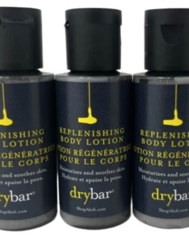 Replenishing Body Lotion 1oz Travel Size - Set of 10 Bottles
