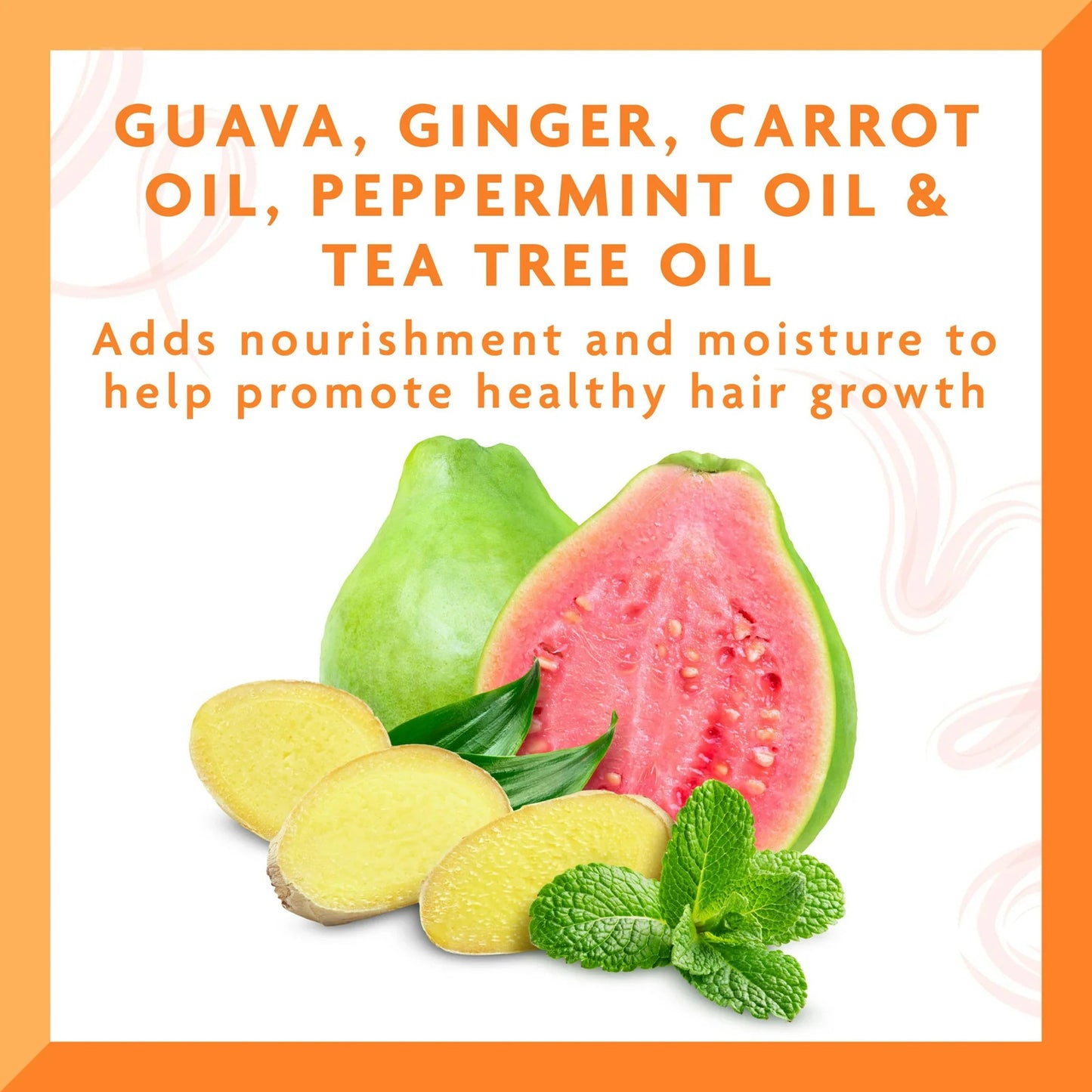Scalp Nourishing Serum with Guava & Ginger - 4 fl oz for Dry, Itchy Scalps