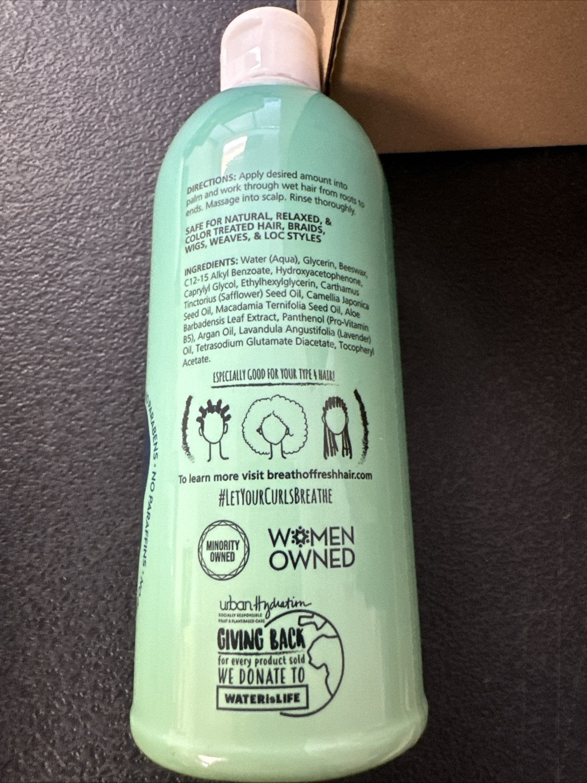 Kids Co-Wash & Conditioner Set - Breath of Fresh Hair by Urban Hydration, 3 Pack