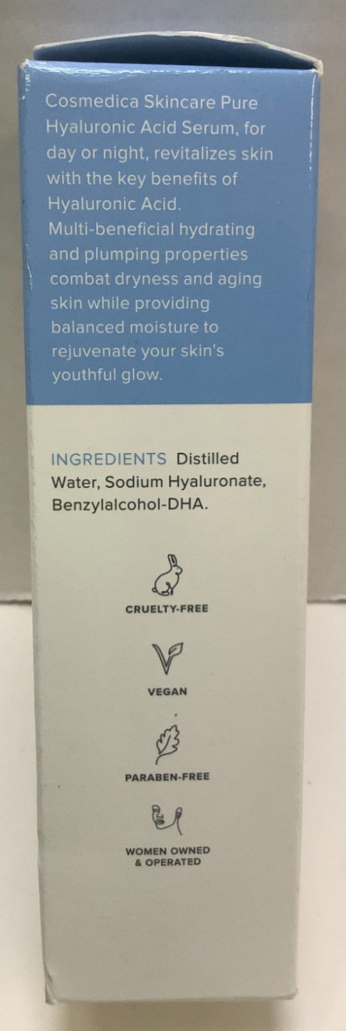 Hyaluronic Acid Serum 1oz - Pack of 3 for Hydrating Skin Care
