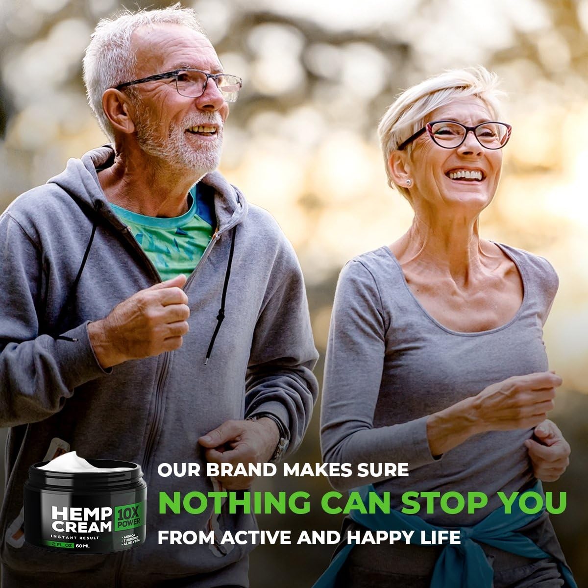Hemp Cream for Back, Neck & Joints – Fast-Absorbing