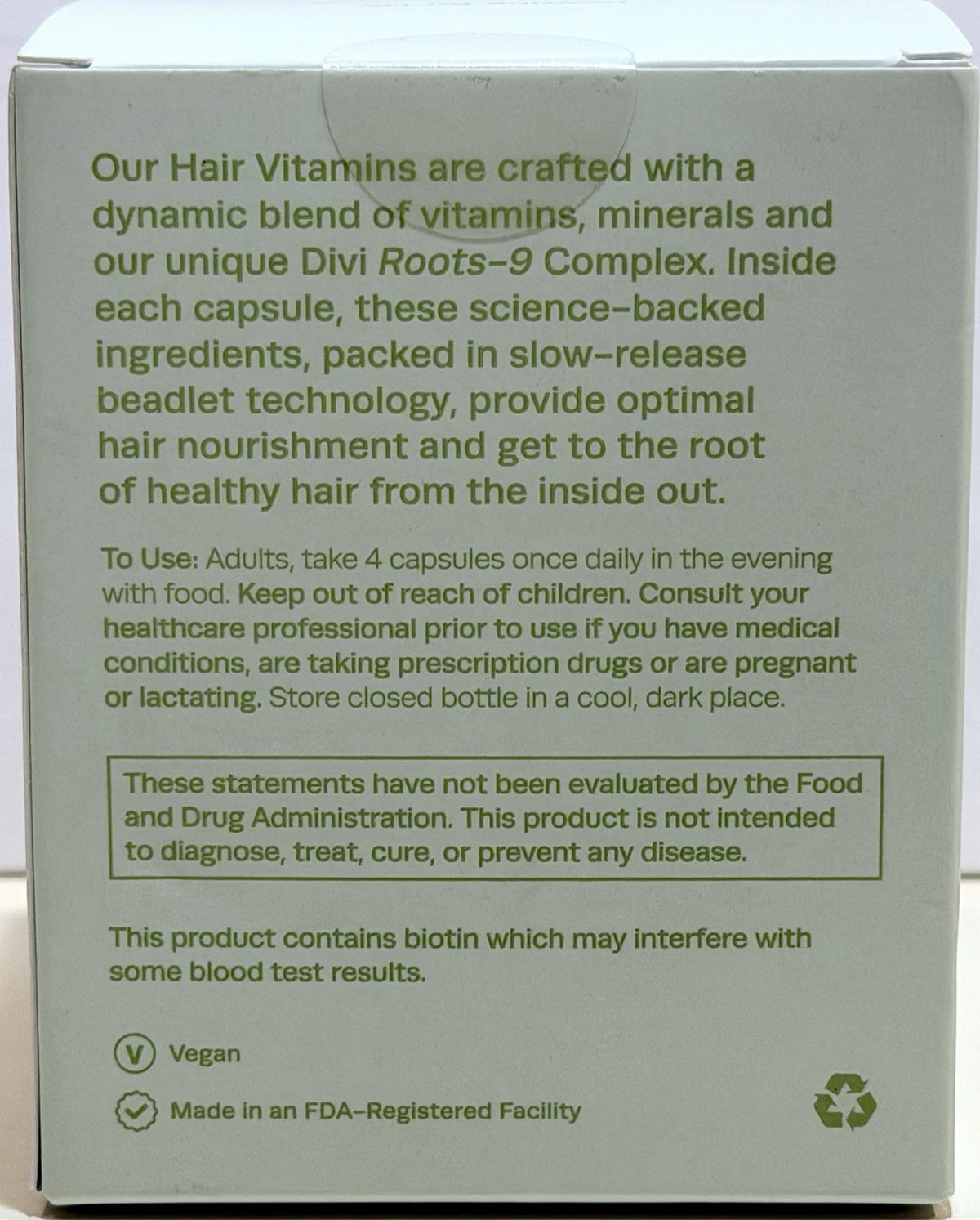 Hair Growth Supplement for Men & Women, 120 Capsules