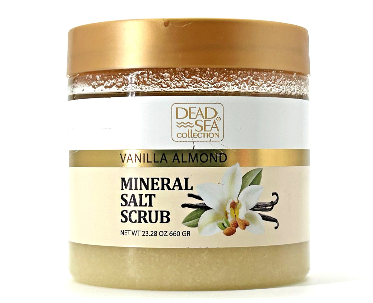 Dead Sea Collection Vanilla Almond Exfoliating Mineral Salt Scrub