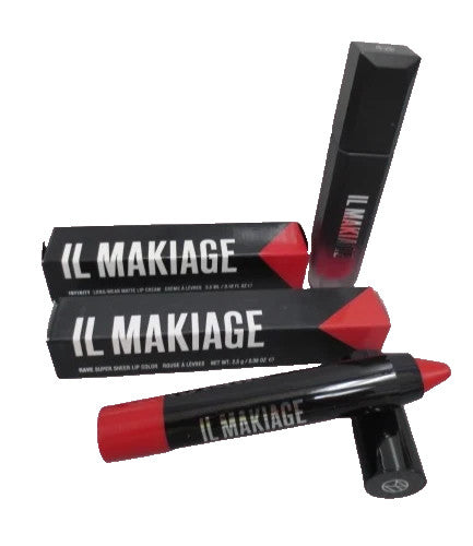 IL MAKIAGE Matte Lip Cream Set - 2 Pieces in Matte Love & Rave Shades