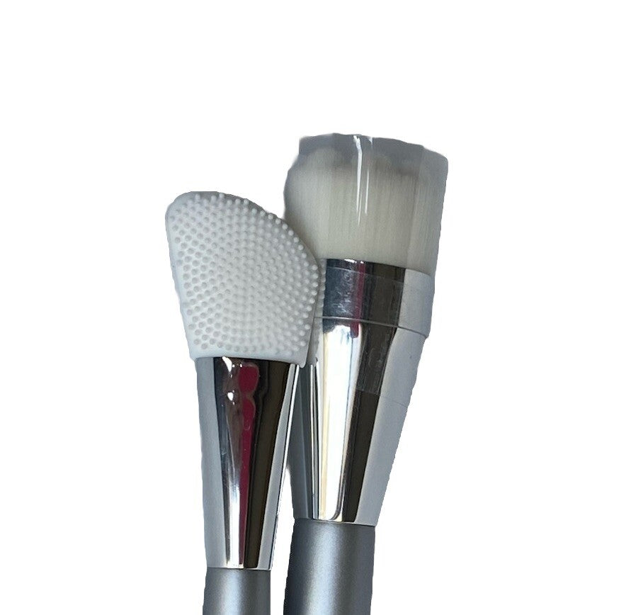 Facial Mask Duo with Cleansing Brush & Applicator - Skin Care Tools