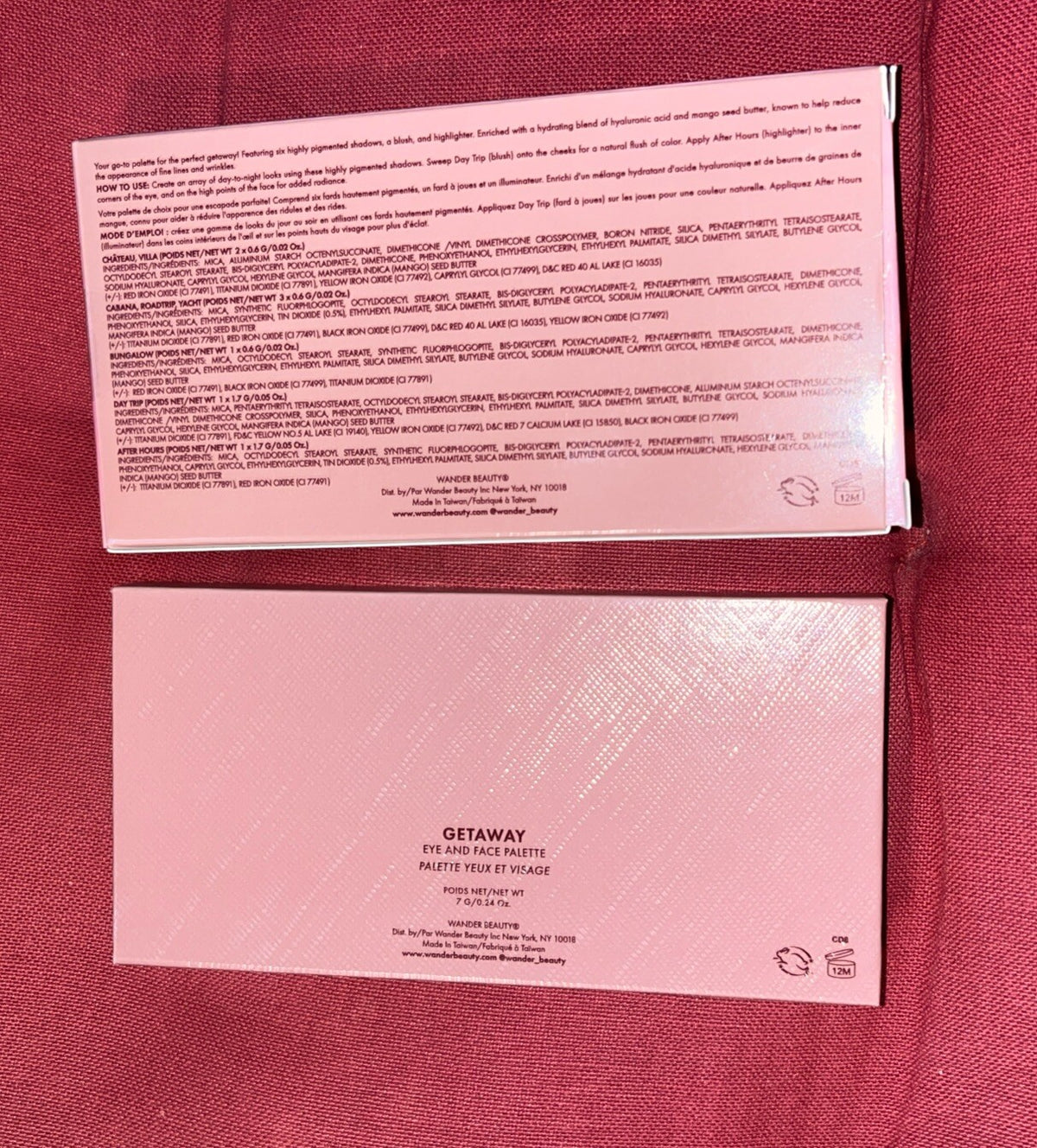 Getaway Eye and Face Palette - Full Size Eyeshadow & Face Makeup