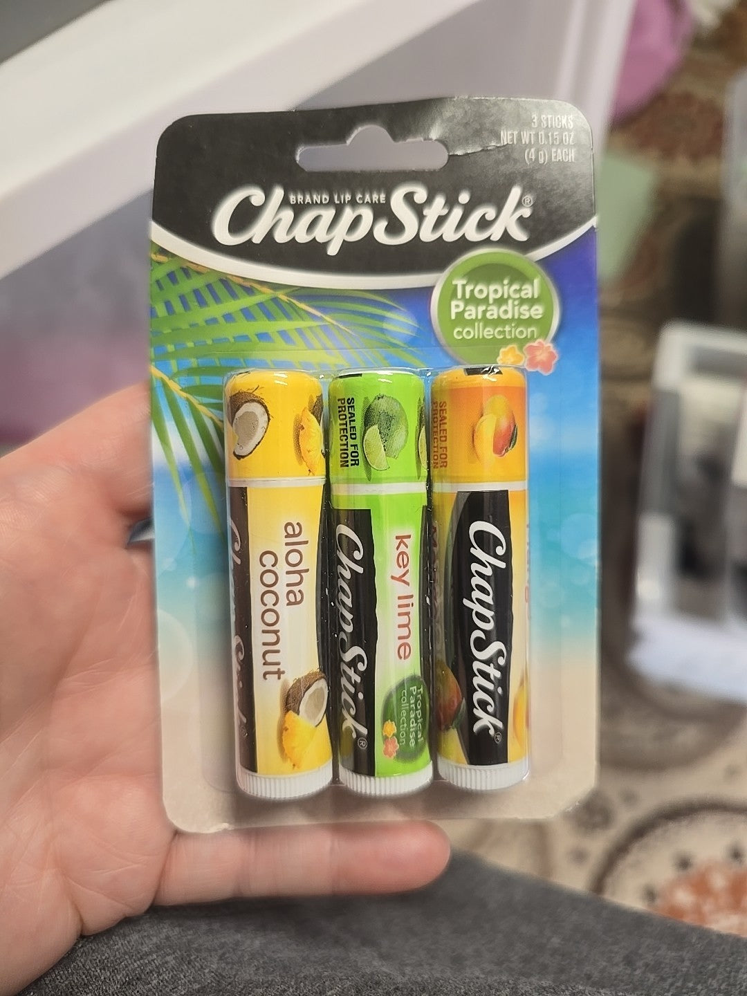 ChapStick Tropical Paradise Lip Balm Collection - New Sealed Pack