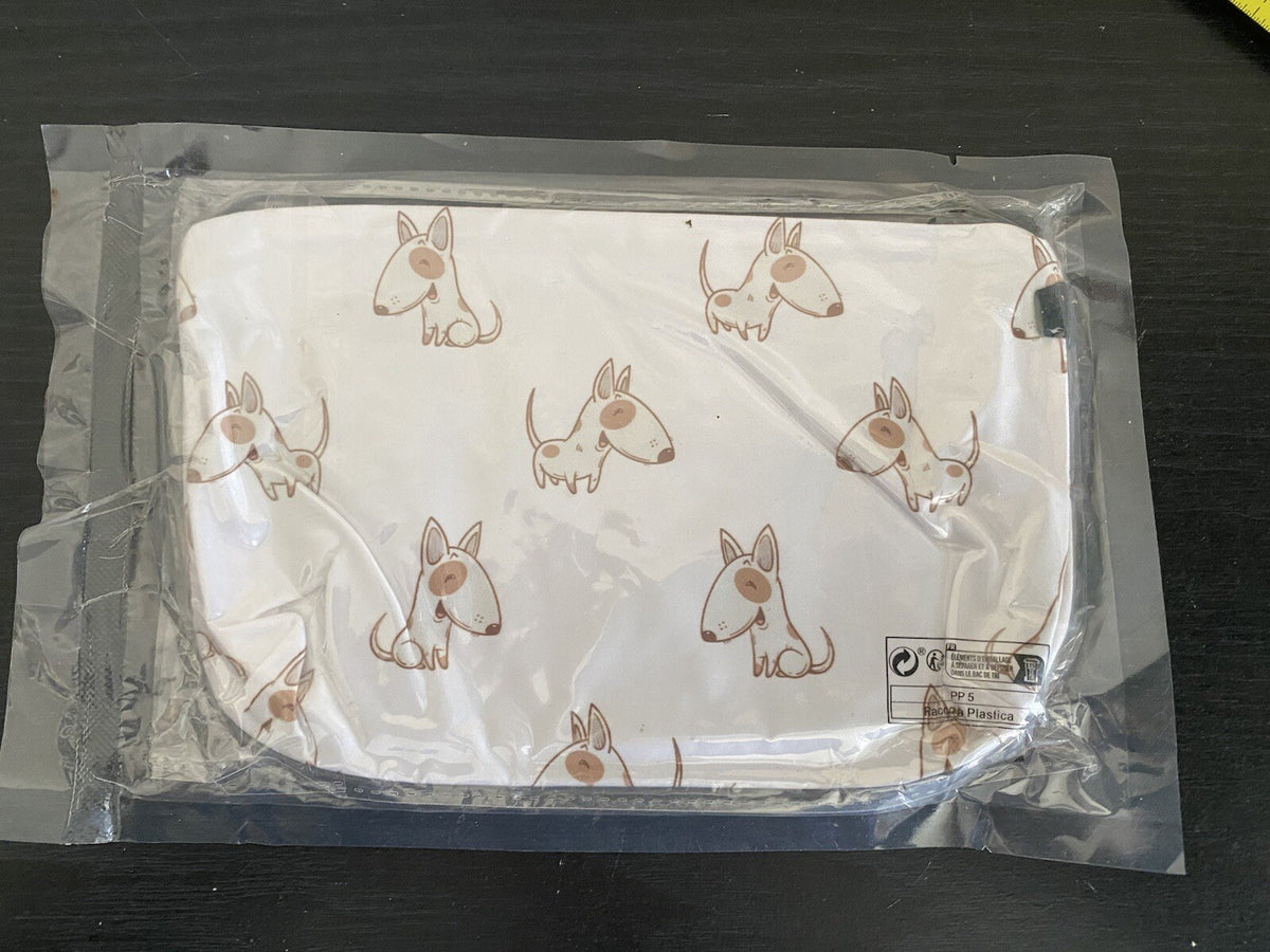 Small Puppy Dog Toiletry Bag - Adorable Travel Makeup & Organizer Pouch