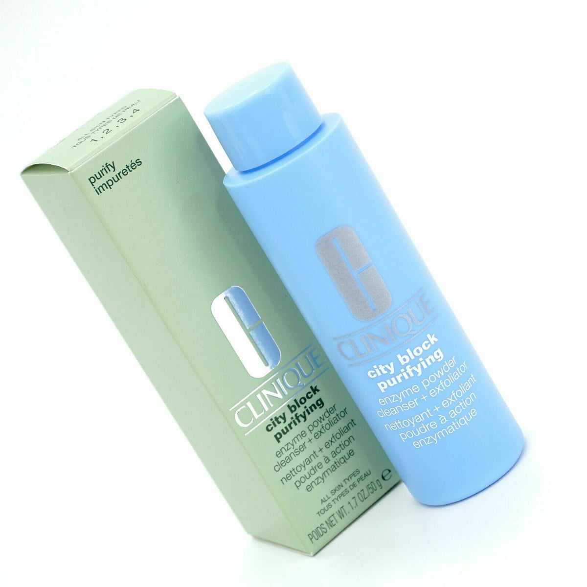 CLINIQUE CITY BLOCK PURIFYING ENZYME POWDER CLEANSER & EXFOLIATOR 1.7