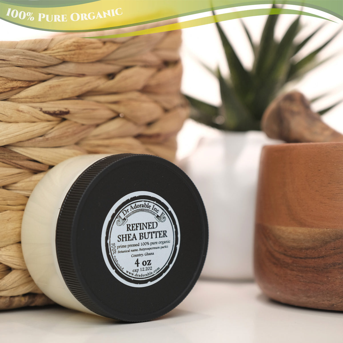 Organic Shea Butter - Pure Refined Natural Moisturizer