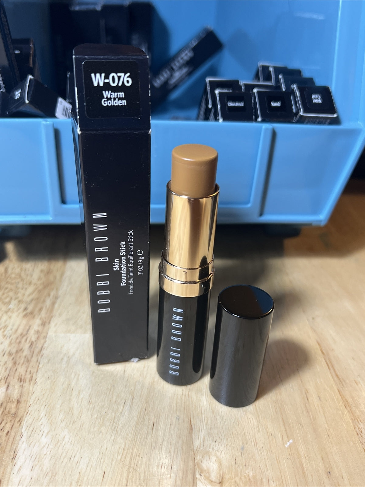 Bobbi Brown Skin Foundation Stick – Warm Golden, 0.31 oz / 9 g