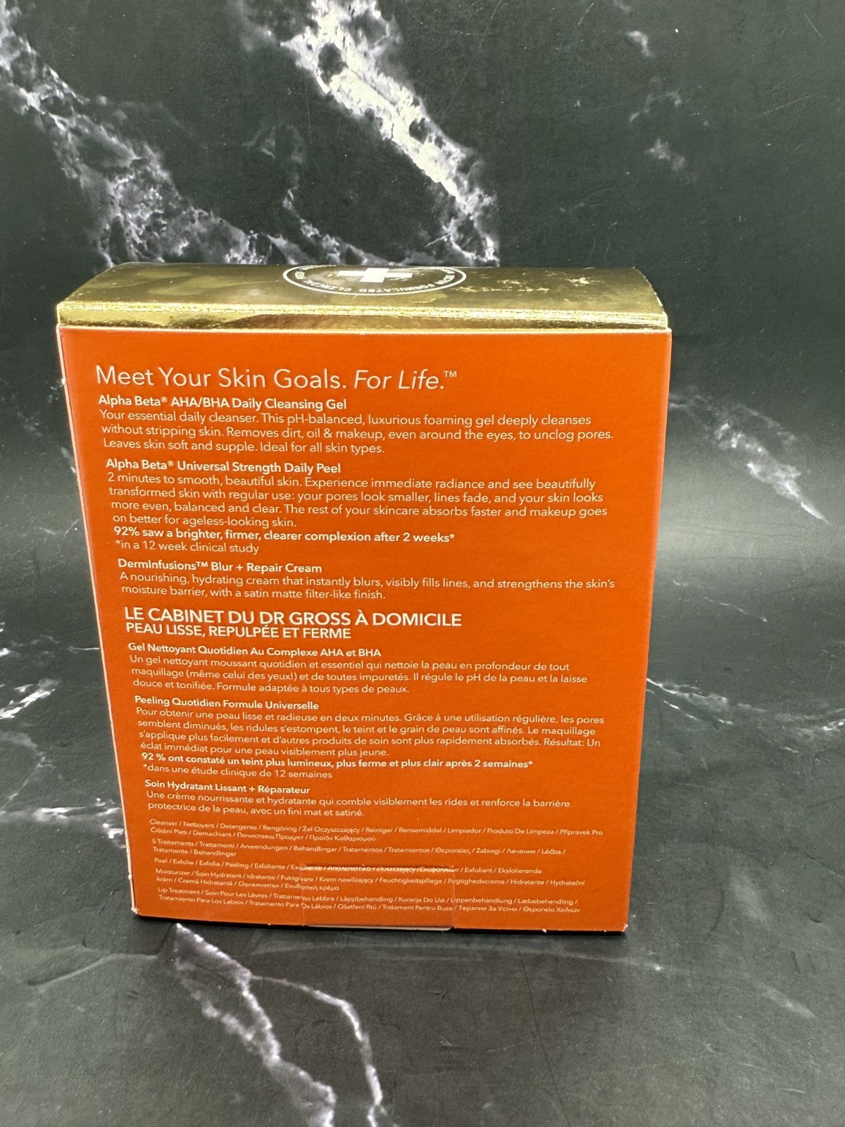 Dr Dennis Gross Bring The Clinic Home 4-Piece Skincare Set with Lip Treatment