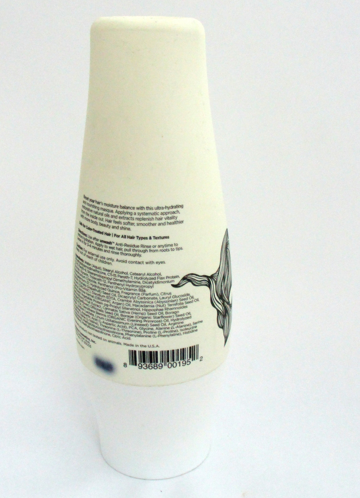 Hydrating Hair Mask for Moisture Balance - 6.4 oz Unwash Nourishing Treatment
