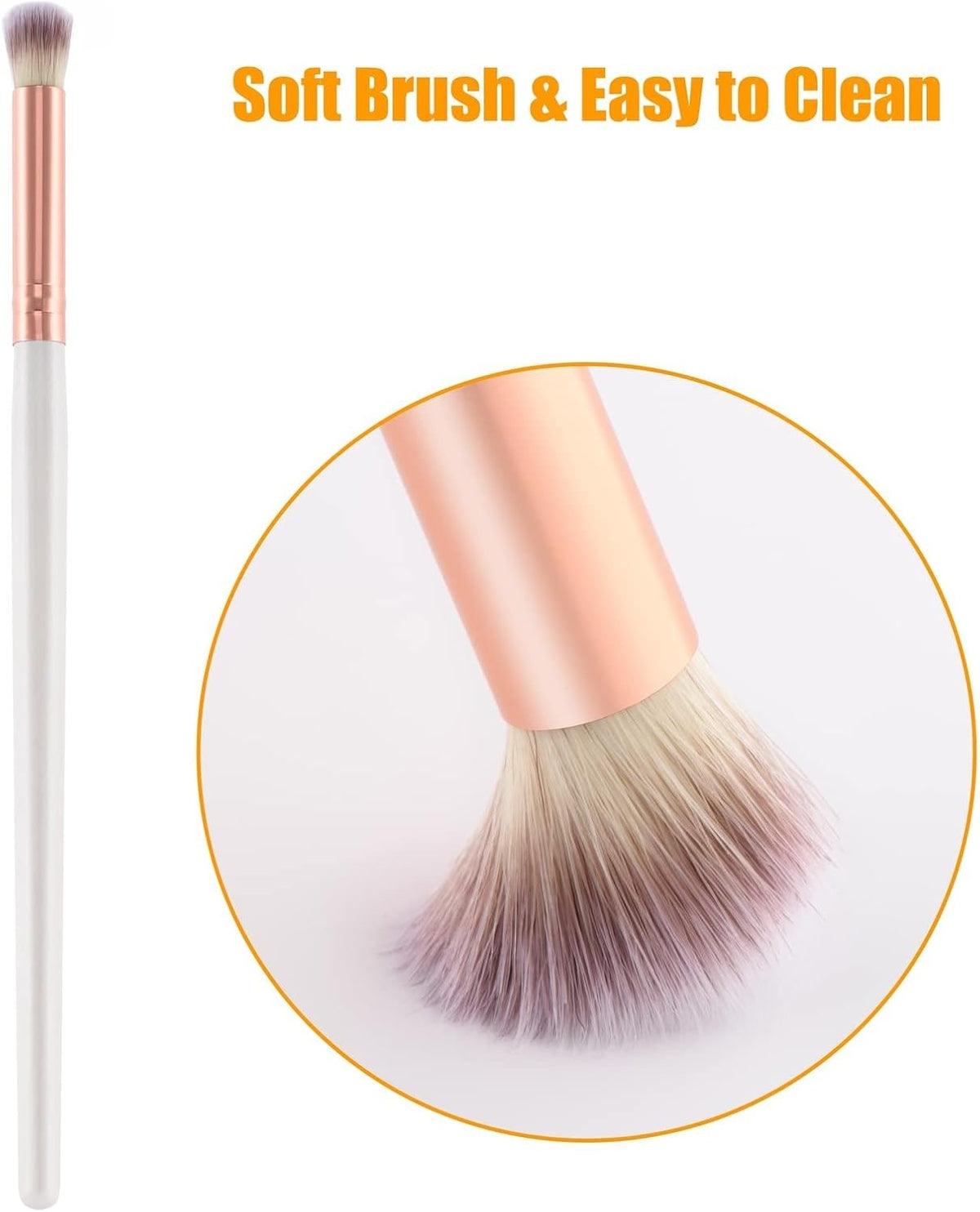 5 Pack Eyelash Extension & Lash Cleaning Brushes - Soft, Reusable Makeup Tool