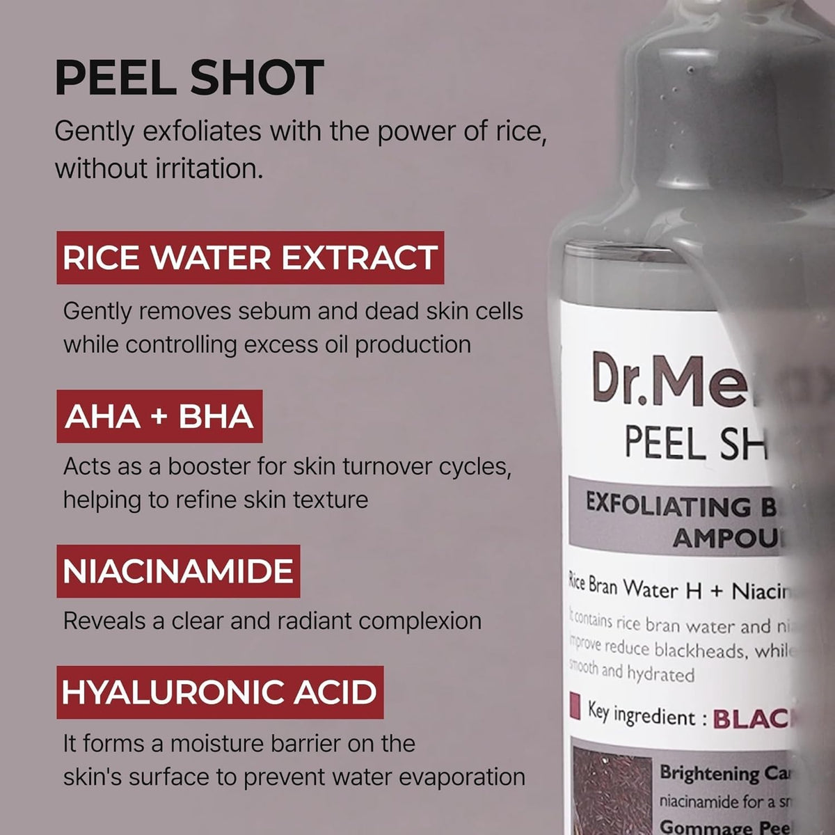 Hydrating Skin Peel Ampoule for Bright, Smooth Complexion - 2.7oz